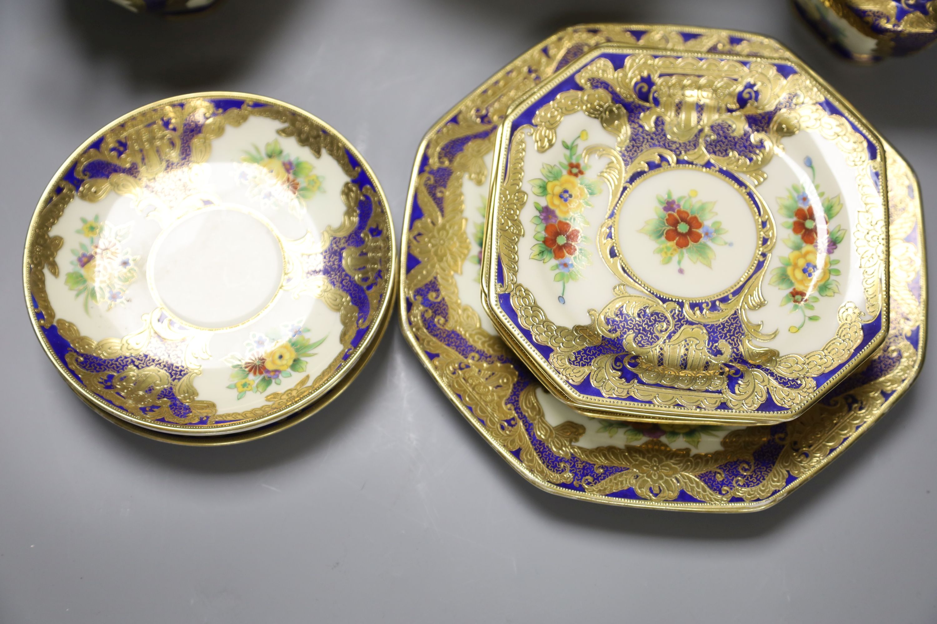 A Noritake style teaset